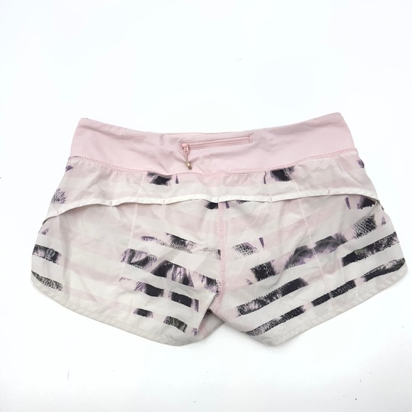 Lululemon SET Run Speed Shorts Sweaty Or Not Tank Size 10 Sunset Blush Quartz - Picture 9 of 16